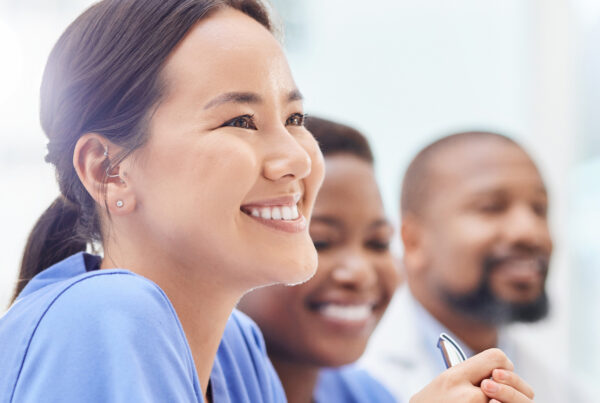 healthcare team smiling